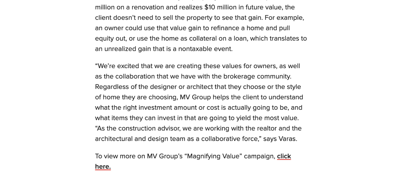 MV Group magnifies luxury home values for clients in South Florida