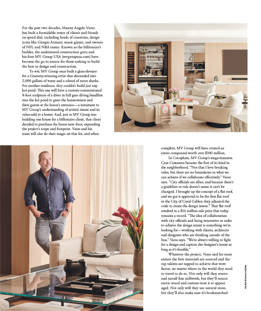 Manny Angelo Varas Redefines Luxury Living