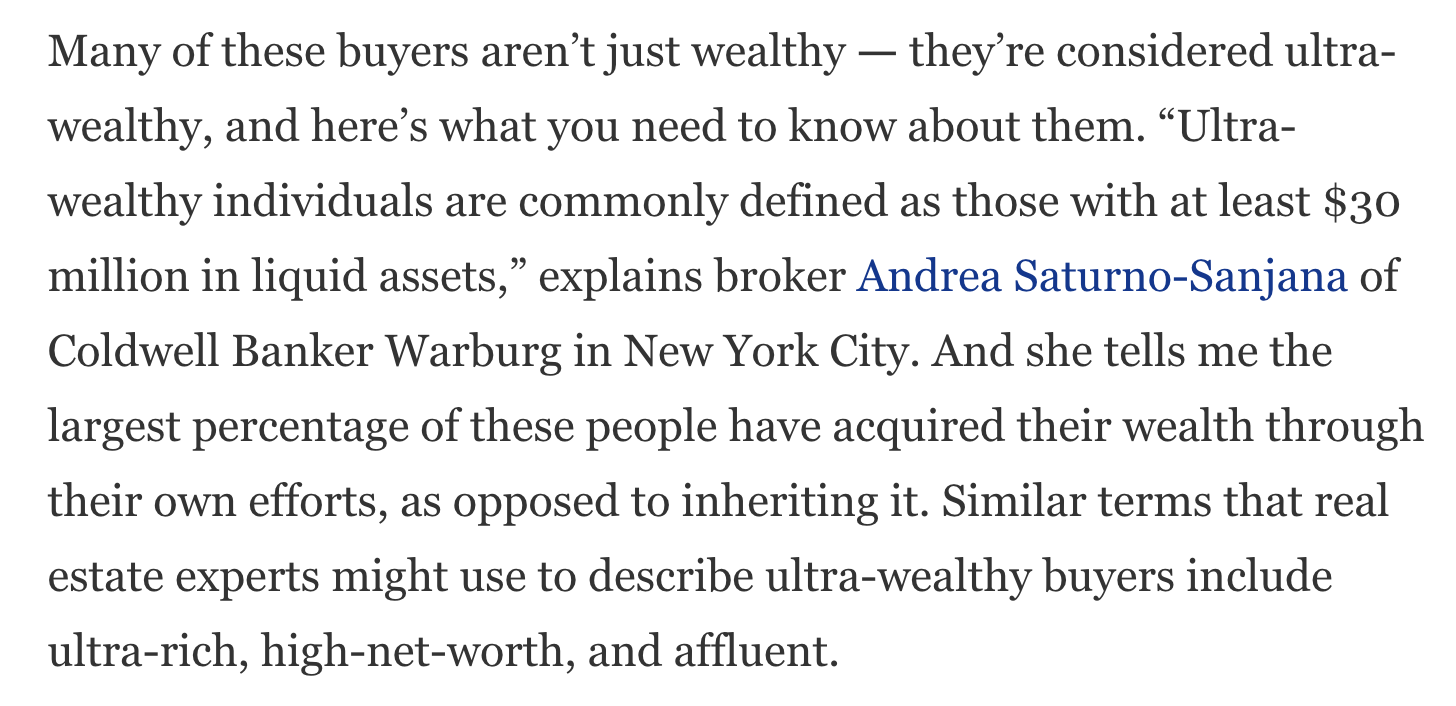 What You Can Learn From Ultra-Wealthy Buyers Before Purchasing A Home