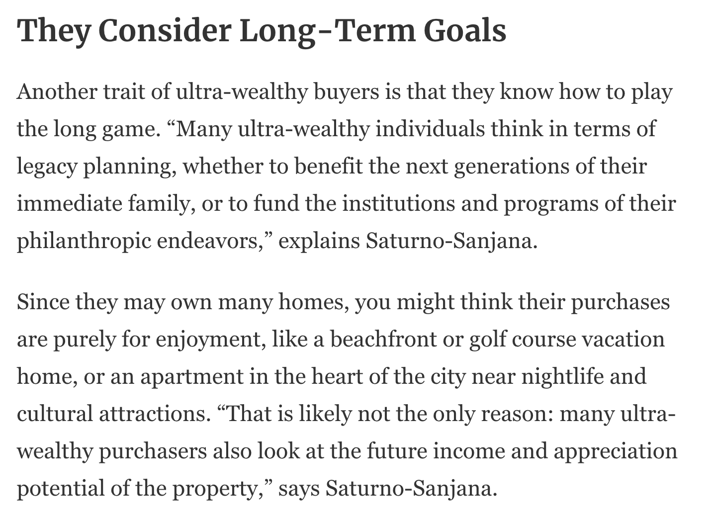 What You Can Learn From Ultra-Wealthy Buyers Before Purchasing A Home