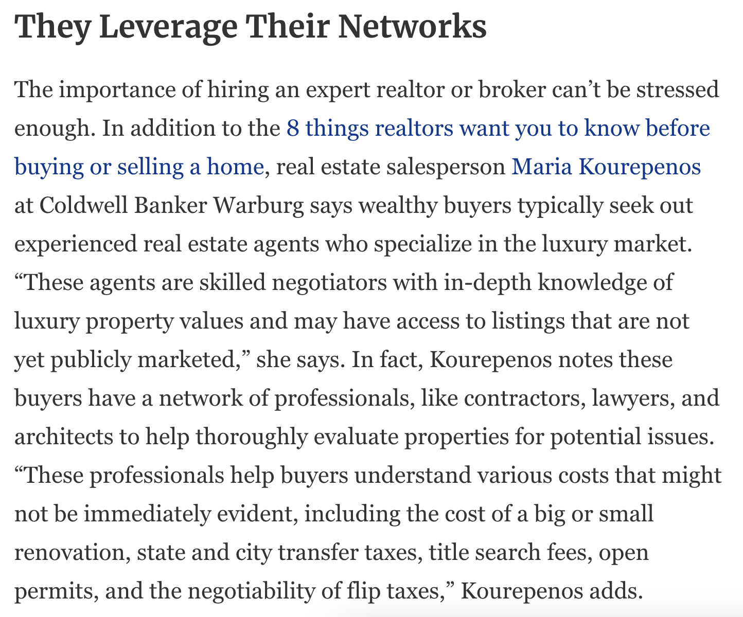What You Can Learn From Ultra-Wealthy Buyers Before Purchasing A Home