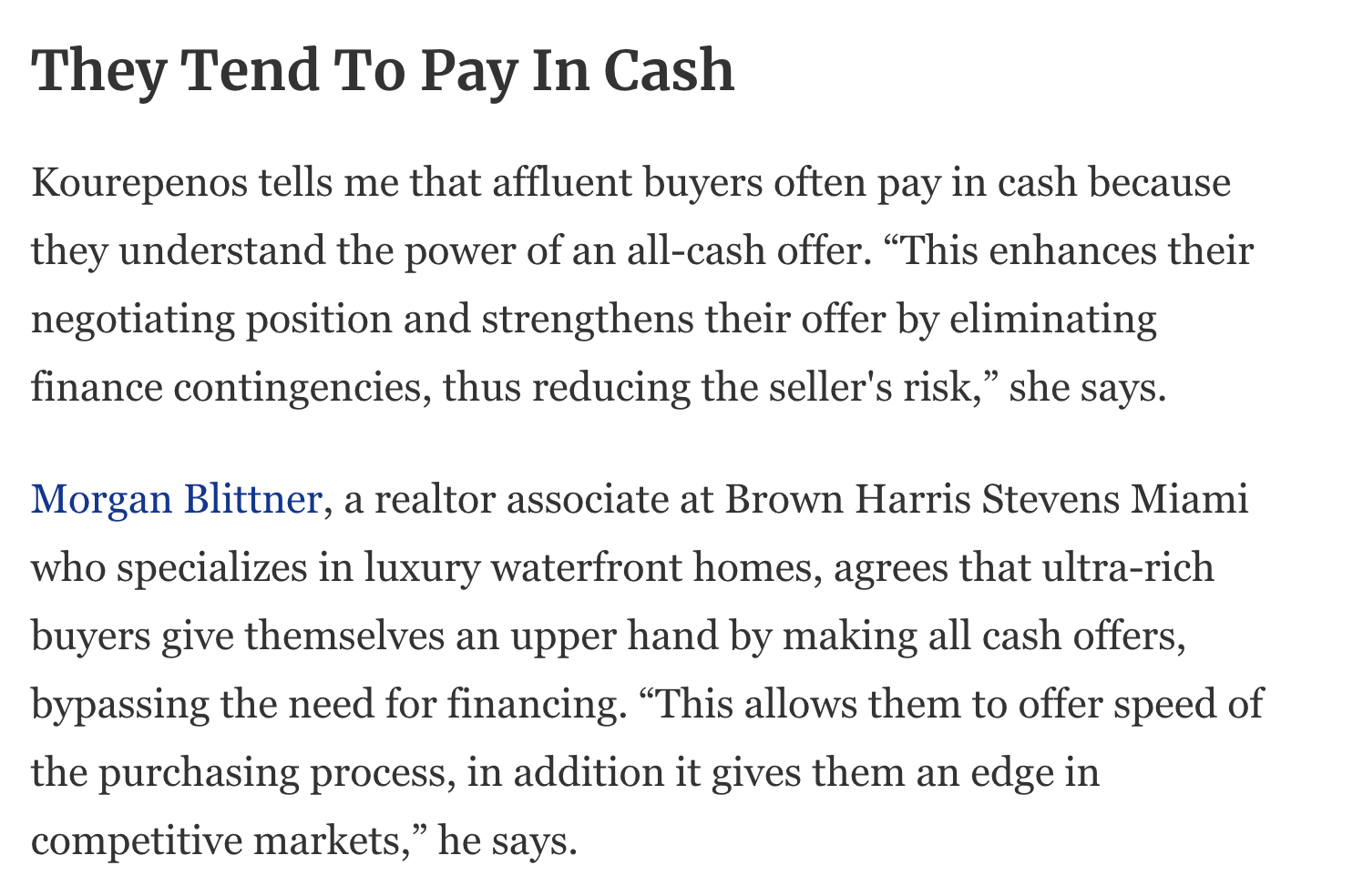 What You Can Learn From Ultra-Wealthy Buyers Before Purchasing A Home